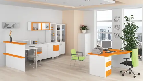 SS - 45D spodní skříňka, 1-dveřová, pravá, 870x450x600, šedá