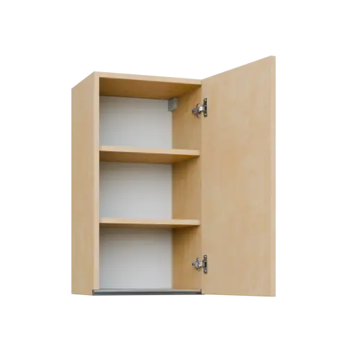 MHH - 4D horní skříňka, 1-dveřová, pravá, 730x400x300, bříza světlá