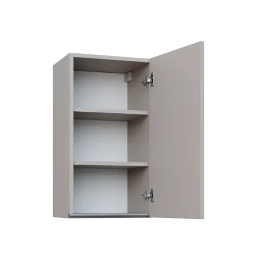 MHH - 4D horní skříňka, 1-dveřová, pravá, 730x400x300, šedá
