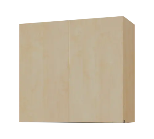 MHHR - 8 horní skříňka, 1-dveřová, rohová, levá, 730x800x300, bříza světlá
