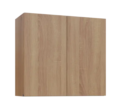 MHHR - 8 horní skříňka, 1-dveřová, rohová, pravá, 730x800x300, dub bardolino