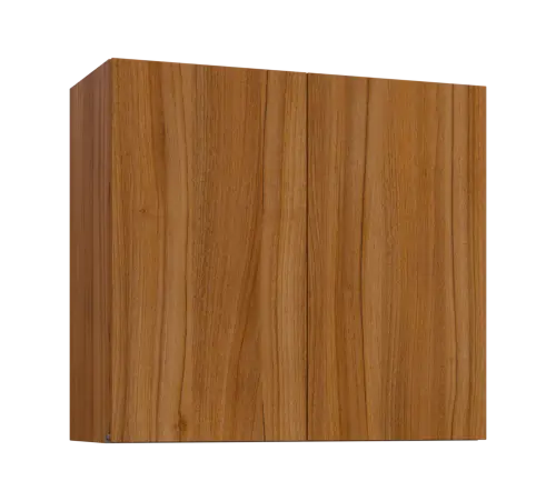 MHHR - 8 horní skříňka, 1-dveřová, rohová, pravá, 730x800x300, ořech světlý