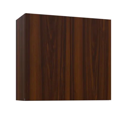 MHHR - 8 horní skříňka, 1-dveřová, rohová, pravá, 730x800x300, ořech královský
