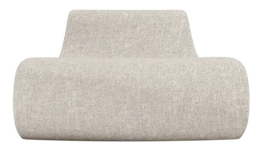 RONDO OUT, sedací segment vnější, látka béžová