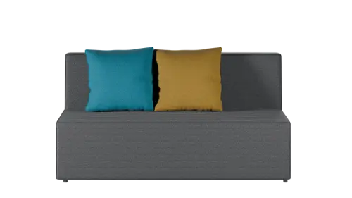 LOOP, pohovka, látka šedá