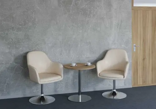 SOFIA jednokřeslo, noha chrom, ekokůže zelená, 3+1 ZDARMA