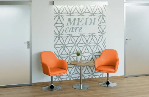 SOFIA jednokřeslo, noha chrom, ekokůže oranžová, 3+1 ZDARMA