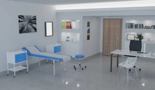 OV - 42 vozík 2-zásuvkový, mobilní, bílý/béžový