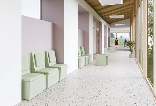 RE NÁS - 900 nástěnka, 900x600x78, dub bardolino