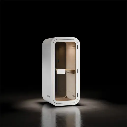 ACOUSTIC SPACE 100, akustický box 2200x1000x990 mm, bílá/bílá