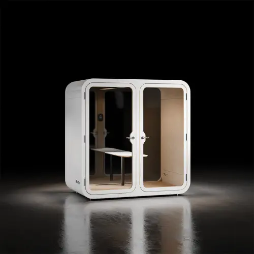 ACOUSTIC SPACE 220, akustický box 2200x2200x1200 mm, bílá/bílá