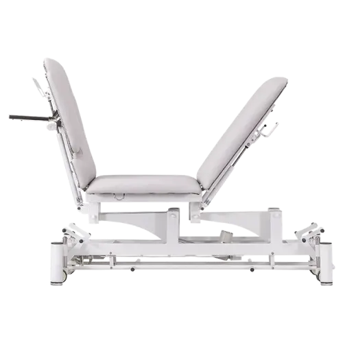 FYZIO 5, lehátko vyšetřovací zdravotní, ovladání nožním rámem, 5-segmentové, elektricky stavitelné, barva Medi SK světle šedá