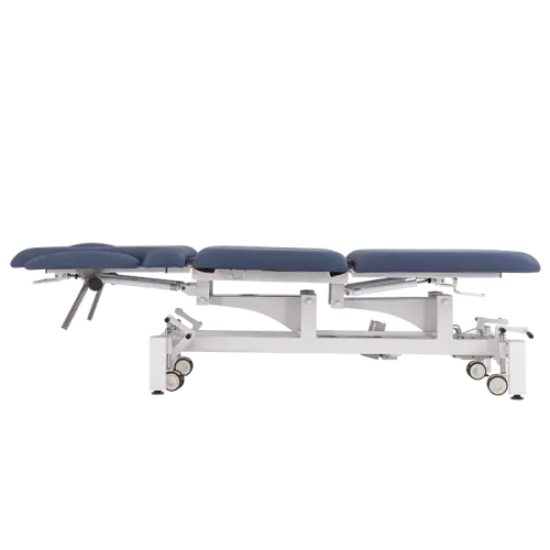 MEDIPLUS 5, lehátko vyšetřovací zdravotní, 5-segmentové, elektricky stavitelné, barva Medi SK světle šedá