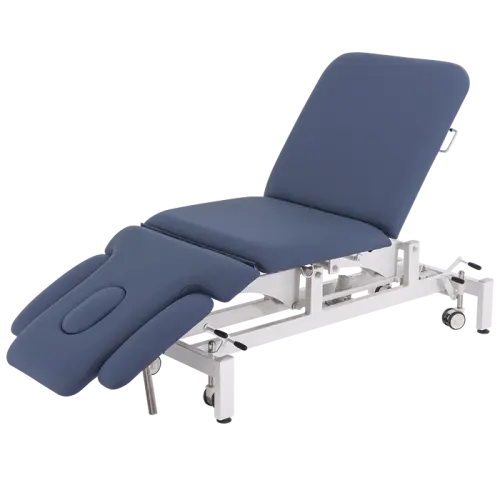 MEDIPLUS 5, lehátko vyšetřovací zdravotní, 5-segmentové, elektricky stavitelné, barva Medi SK světle šedá