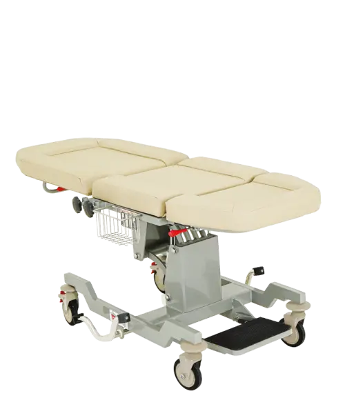 HEMO FLEX H2, zdravotnické křeslo mobilní, hydraulické, koženka béžová