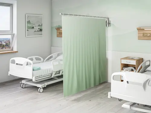 ZT - 202, nehořlavé antibakteriální závěsy TREVIRA CS BIOACTIVE, 1750x2300, cappuccino