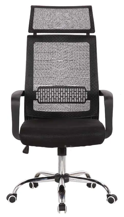 LAUREN židle kancelářská, kříž chrom, MESH černá