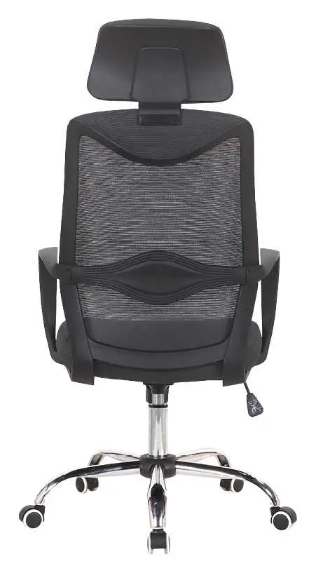 AVANTI židle kancelářská, kříž chrom, MESH černá