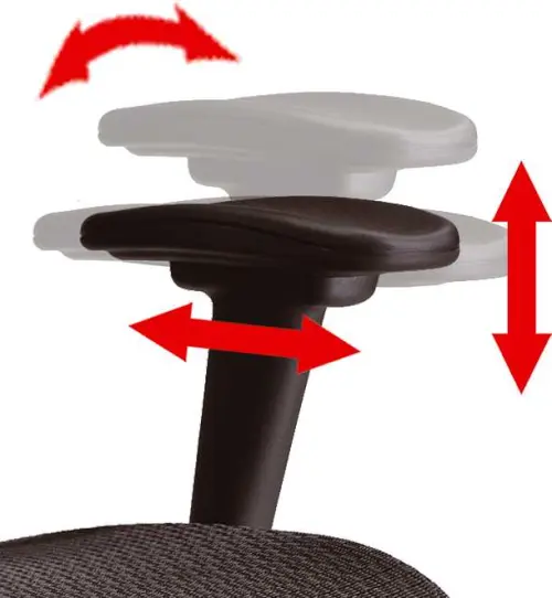 DIAMOND Křeslo kancelářské, MESH celočerná