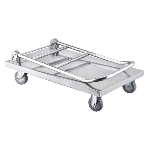 PVN 82 vozík plošinový skládací, 820x520x970 mm, nerez