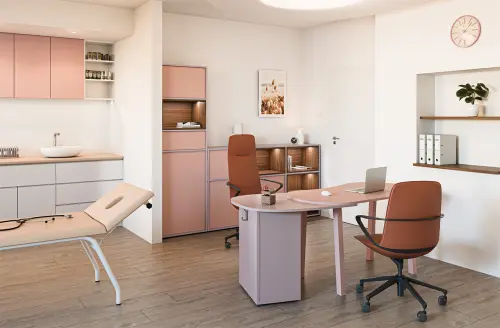 ERY D1840 dolní modul, 3-dveřová, 1000x1800x400, neutrální