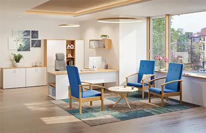 ANTAL křeslo čalouněné koženkou, oranžová