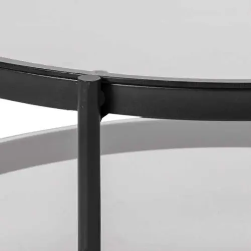 MORGAN stolek konferenční, sklo