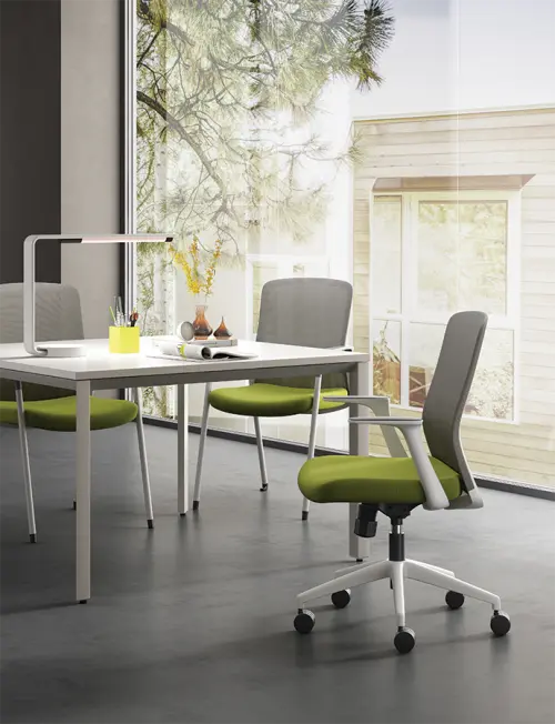 KEVIN - W židle kancelářská, oranžová