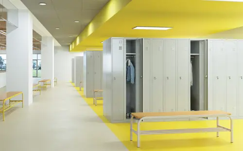 JP - 600 skříň šatní, 1850x600x500 mm, 2-dílná, šedá