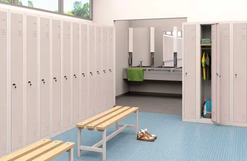 JP - 600 skříň šatní, 1850x600x500 mm, 2-dílná, šedá