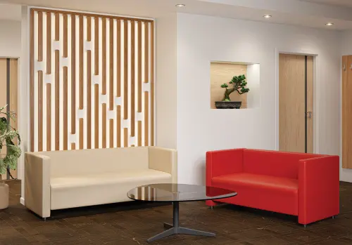 MIRA 1 křeslo, látka modrá vodní