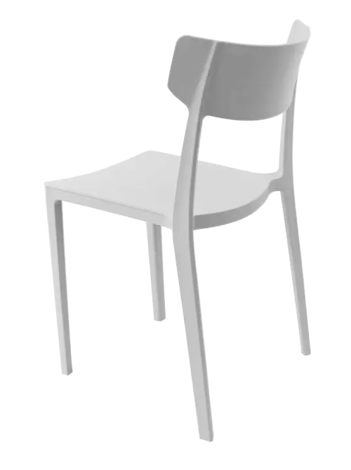 VALERIE židle plastová, bílá
