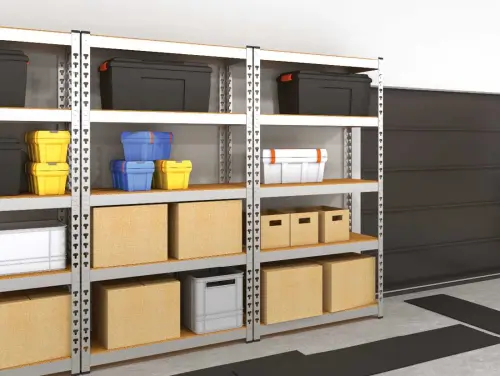 HEAVY regál 2400x1800x600/5 polic/400 kg, pozink