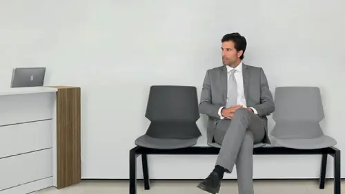 PRETTY PLUS 4, plastová lavice do čekárny, 4-sedák, oranžová, kostra stříbrná