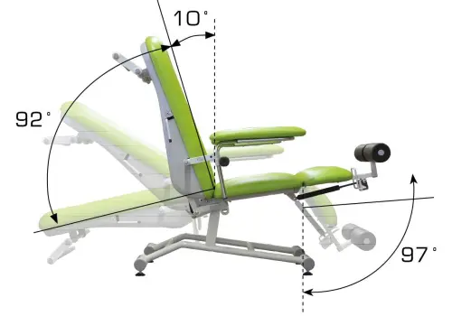 MEDI BASIC PLUS křeslo zdravotnické, šedé č.16