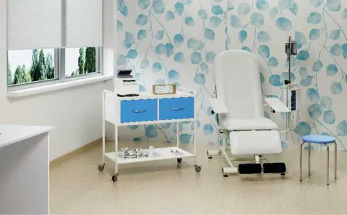 MEDI BASIC PLUS křeslo zdravotnické, bílé č.1