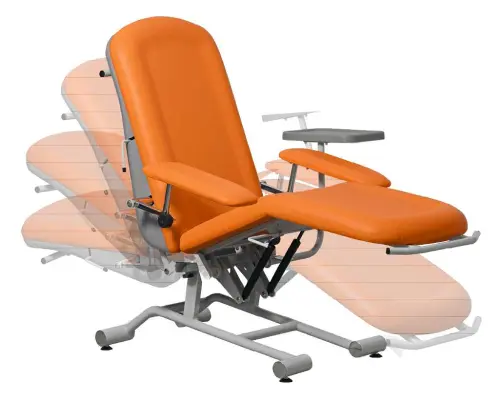 MEDI PROFI křeslo zdravotnické, žluté č.14