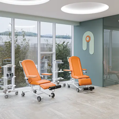 MEDI MOBIL křeslo zdravotnické mobilní, vínové č.18