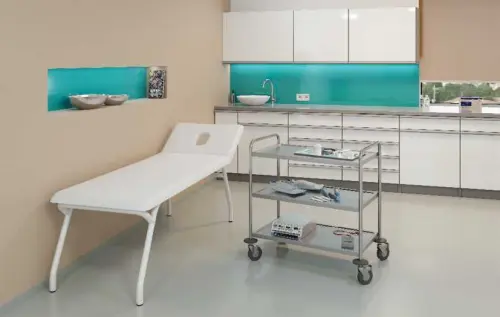 MEDICLIN THERAPY lehátko vyšetřovací, hnědé č.9