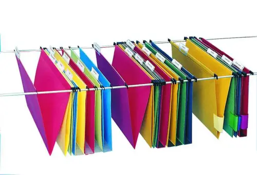 M 7590 kapsa závěsná, balení 50ks, modrá