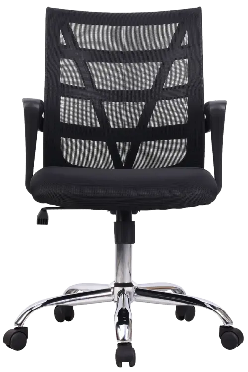 JUPITER židle kancelářská, látka MESH černá