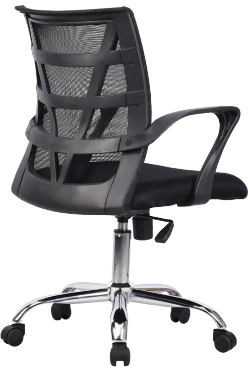 JUPITER židle kancelářská, látka MESH černá