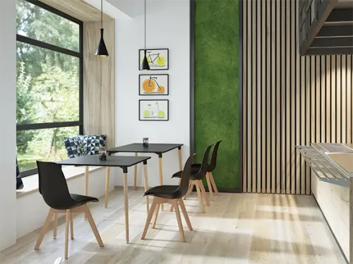 PORTO - 120 stůl s MDF deskou, nohy buk, 1200x800 mm, černý lak