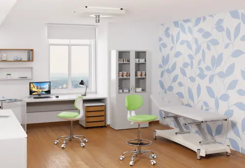 FLORENCIA 01 - židle, ekokůže PU, světle zelená