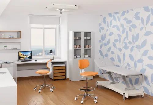 FLORENCIA 02 - židle, ekokůže PU, oranžová