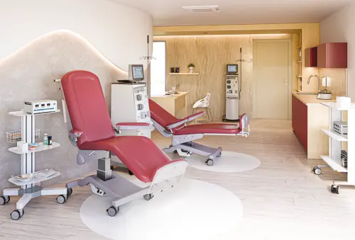 MEDI MULTI P180, křeslo zdravotnické, program, 180 kg blue no.7 - modrá