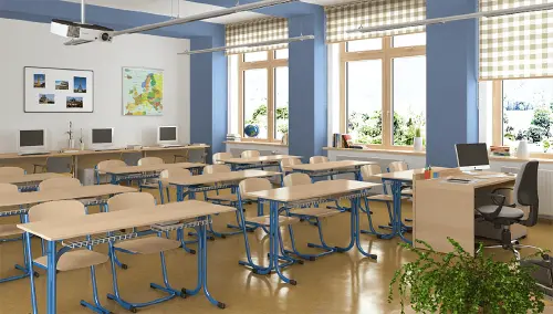 VOJTĚCH židle pevná, velikost 7 RAL 1028 - žlutá