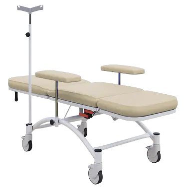 OZC - 12 křeslo odběrové, tmavě modré