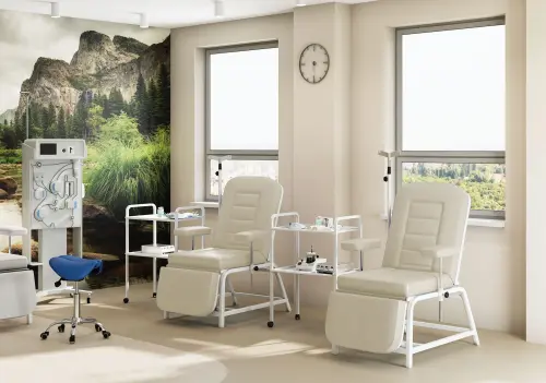 OZC - 13 křeslo odběrové, krémové