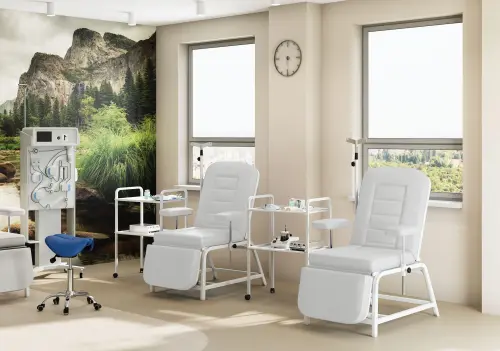 OZC - 13 křeslo odběrové, bílé